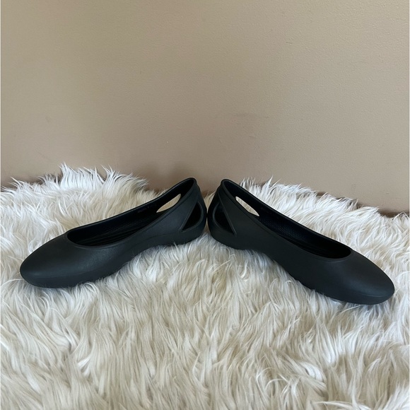 {Crocs} Ballet Flats in Black - Womens 4 - Picture 4 of 7